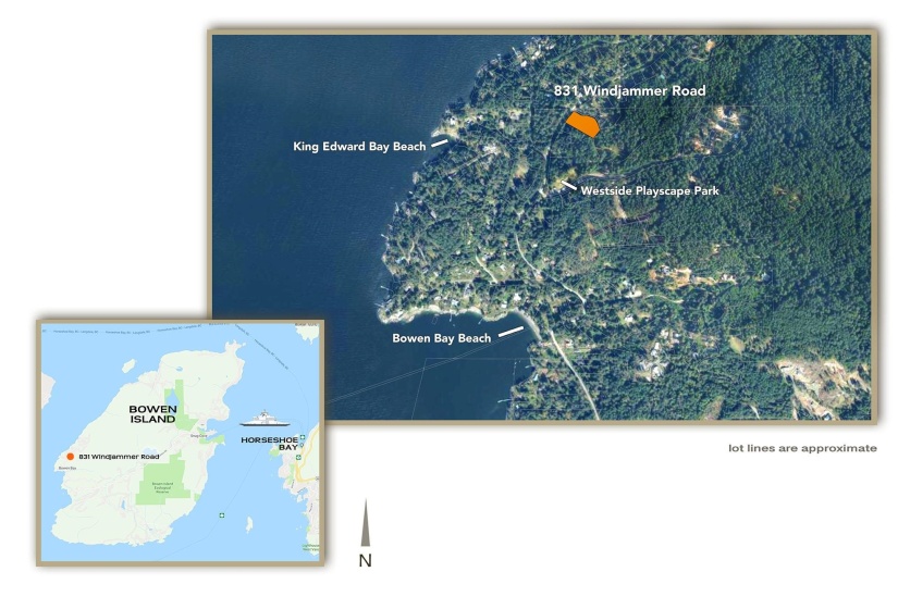 831 WINDJAMMER ROAD, Bowen Island, British Columbia, ,Land Only,For Sale,WINDJAMMER,R2852670
