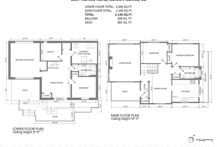 1257 ADAMS ROAD, Bowen Island, British Columbia, 4 Bedrooms Bedrooms, ,2 BathroomsBathrooms,Residential Detached,For Sale,ADAMS,2,R2852892