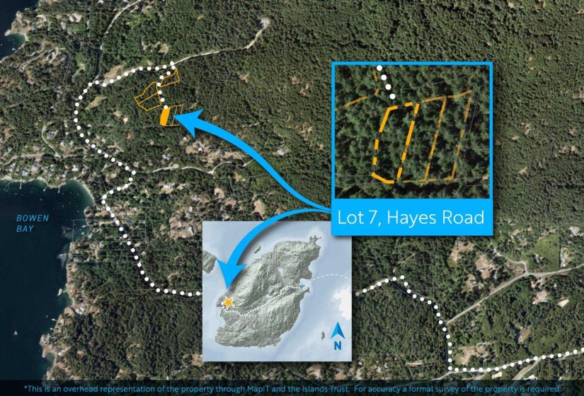 Lot 7 HAYES ROAD, Bowen Island, British Columbia, ,Land Only,For Sale,HAYES,R2863708