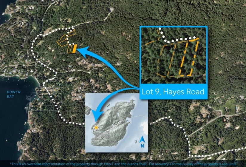 Lot 9 HAYES ROAD, Bowen Island, British Columbia, ,Land Only,For Sale,HAYES,R2863750